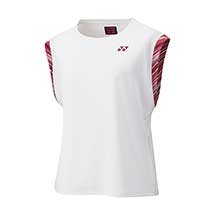 LADIES TOP 20654 "US OPEN" White/Red