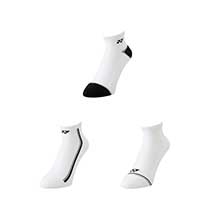 SPORTS LOW-CUT SOCK 19190  (3 PACKS) White Assorted
